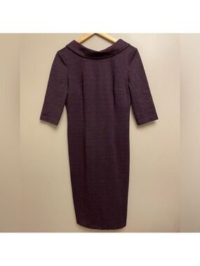 La Reine Blanche Purple Dress Size 46